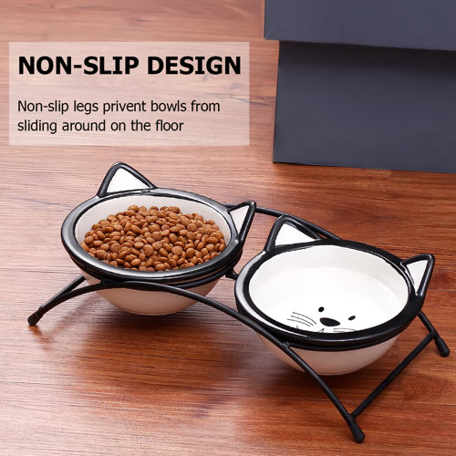 Y YHY Elevated Cat Food Elevate Feeder & Reviews Wayfair